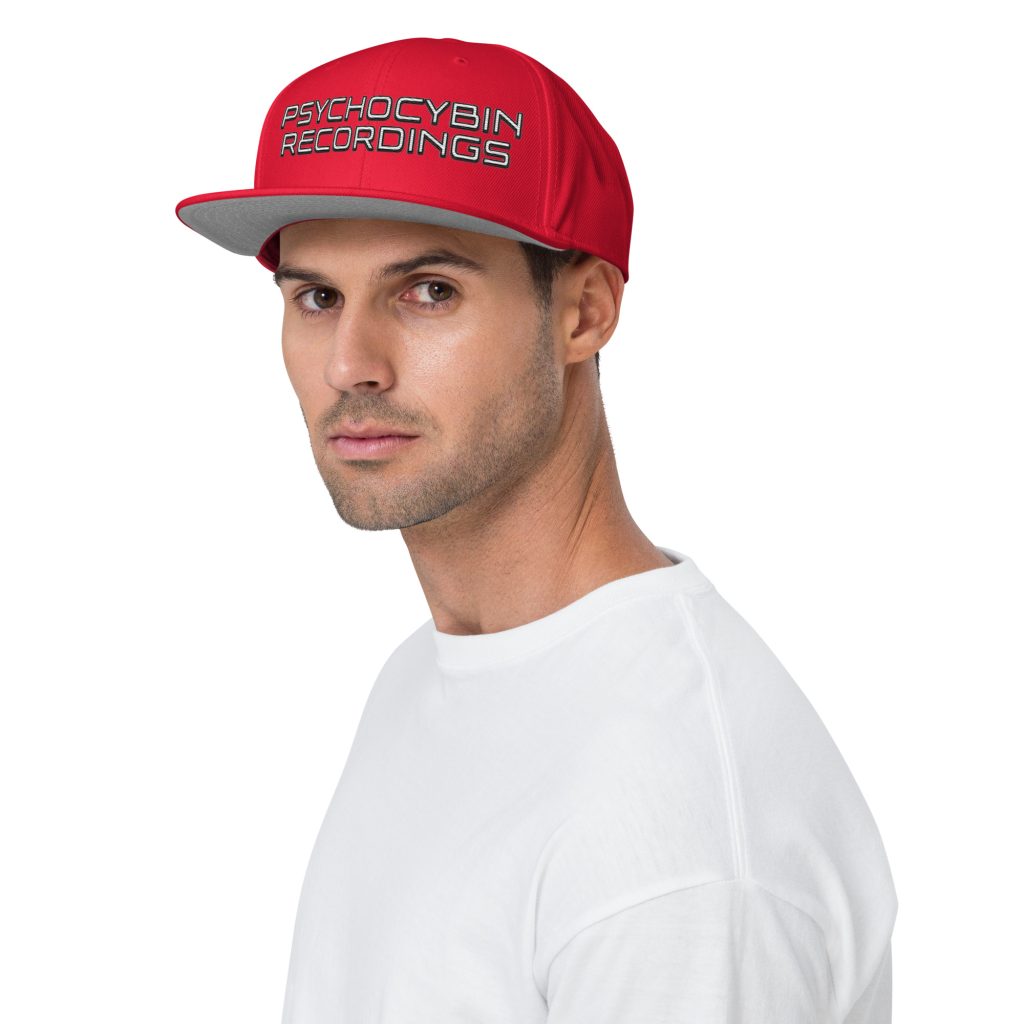 Psychocybin Recordings Cyber Logo Snapback